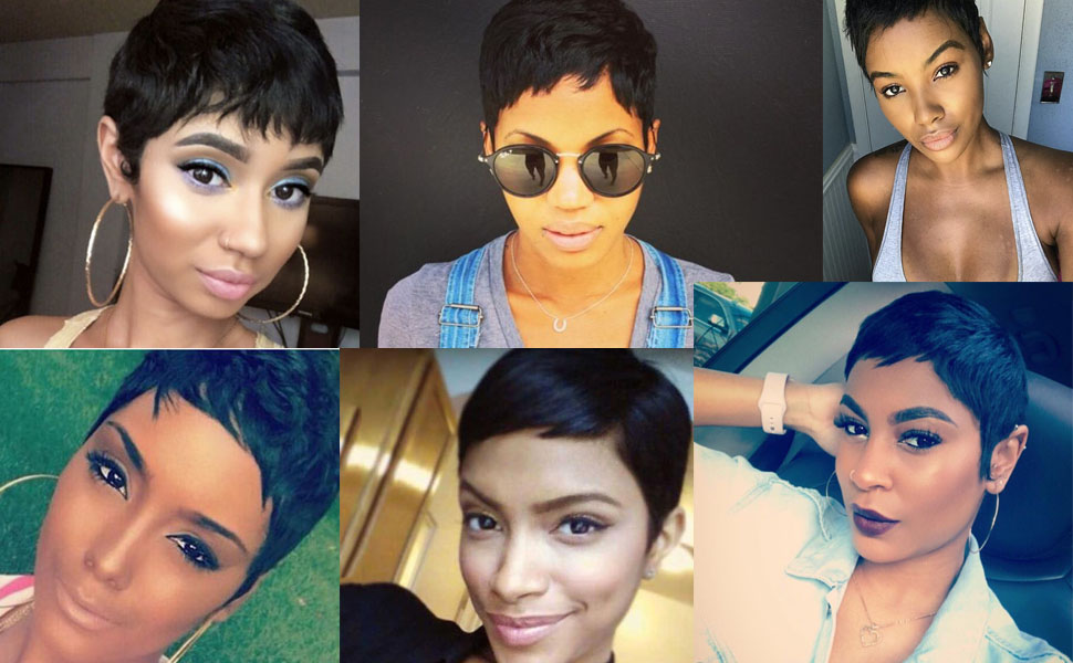SHORT PIXIE WIGS