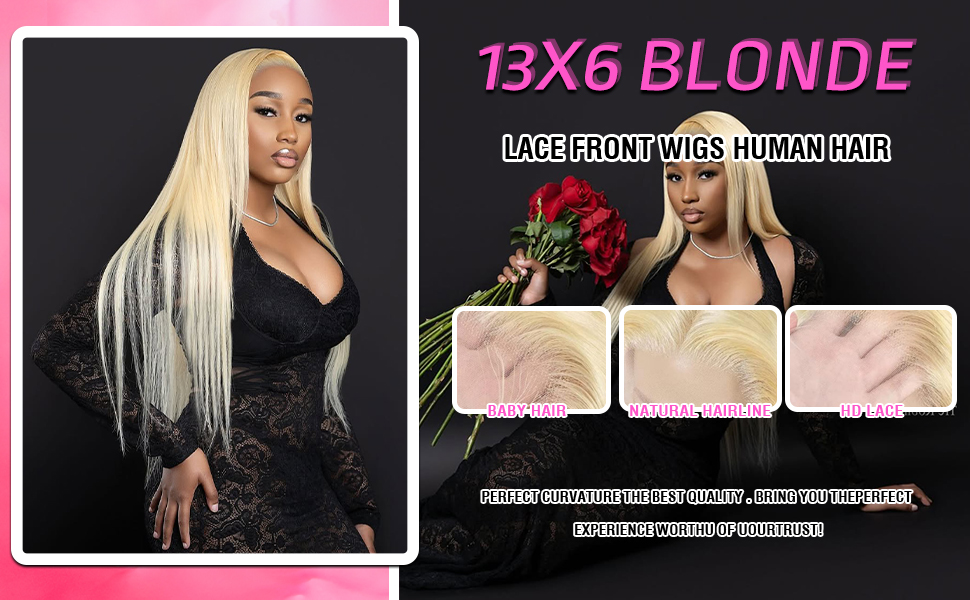613 straight wig human hair