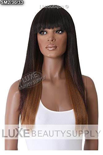 Wig store-Color-ISIS BROWN SUGAR Human Blended Full Wig – BS103 (#SM2/30/33) 2 Wig store-Color-ISIS BROWN SUGAR Human Blended Full Wig - BS103 (#SM2/30/33) - Image 2