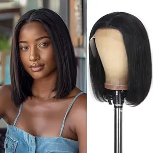Wig store-Straight-Straight Bob Wig Human Hair 13×4 HD Lace Front Bob Wigs for Black Women 180% Density 12A Glueless Bob Wigs Human Hair Pre Plucked with Baby Hair 12 Inch Bob Human Hair Wig Natural Black Wig store-Straight-Straight Bob Wig Human Hair 13x4 HD Lace Front Bob Wigs for Black Women 180% Density 12A Glueless Bob Wigs Human Hair Pre Plucked with Baby Hair 12 Inch Bob Human Hair Wig Natural Black