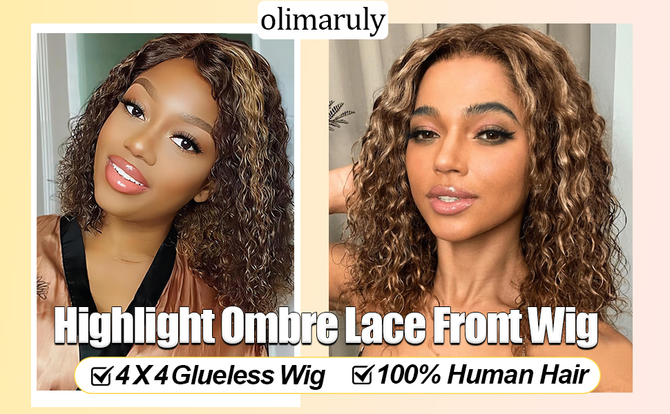 4x4 Glueless Bob Wigs Human Hair