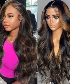 Wig store-Wavy-Highlight Ombre Lace Front Wig Human Hair 26 Inch 1B/30 Body Wave HD Lace Front Wigs Human Hair Pre Plucked 13×4 180 Density Frontal Glueless Balayage Wig Human Hair with Baby Hair Wig store-Wavy-Highlight Ombre Lace Front Wig Human Hair 26 Inch 1B/30 Body Wave HD Lace Front Wigs Human Hair Pre Plucked 13×4 180 Density Frontal Glueless Balayage Wig Human Hair with Baby Hair