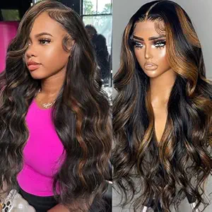 Wig store-Wavy-Highlight Ombre Lace Front Wig Human Hair 26 Inch 1B/30 Body Wave HD Lace Front Wigs Human Hair Pre Plucked 13×4 180 Density Frontal Glueless Balayage Wig Human Hair with Baby Hair Wig store-Wavy-Highlight Ombre Lace Front Wig Human Hair 26 Inch 1B/30 Body Wave HD Lace Front Wigs Human Hair Pre Plucked 13x4 180 Density Frontal Glueless Balayage Wig Human Hair with Baby Hair