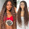 Wig store-Curly-LUVME 16 Inch V Part Wigs Human Hair for Women Jerry Curl 100% Brazilian Human Hair Wig 180% Density Natural Color Curly Human Hair Wig 4