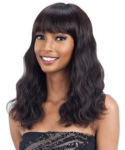 Wig store-Curly-Naked Unprocessed Brazilian Remy 100% Human Hair Wig – S-WAVE (M) #Natural