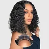 Wig store-Thick-Wear and Go Glueless Wigs Human Hair Pre Plucked Pre Cut 7×5 Straight Lace Front Wig Human Hair for Women No Glue Hd Lace Front Closure Ready to Wear Wigs 220% Density 30 Inch Natural Black 4