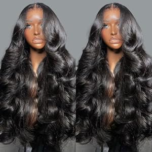 Wig store-Wavy-Body Wave Lace Fronts Wig Human Hair 20 Inch 13×4 HD Frontal Wigs Human Hair Pre Plucked Glueless Human Hair Wig for Women 180 Density Natural Black Wig store-Wavy-Body Wave Lace Fronts Wig Human Hair 20 Inch 13x4 HD Frontal Wigs Human Hair Pre Plucked Glueless Human Hair Wig for Women 180 Density Natural Black