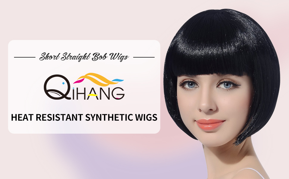 Straight Bob Wigs for Women