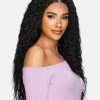 Wig store-Thick-CATWO Water Wave 13×4 HD Lace Front Wigs Human Hair Pre Plucked 210 Density Pre Bleached Brazilian Deep Wave Wig Human Hair Wet Wavy Curly Frontal Wigs Human Hair 5