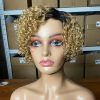 Wig store-Wavy-Ombre Lace Front Wig Human Hair 13×4 HD Transparent Deep Wave for Women 180% Density 4/27 Honey Blonde Colored Highlight Curly Glueless Wigs 30Inch Pre Plucked with Baby Hair 5
