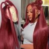 Wig store-Wavy-Outre Lace Front Wig – Perfect Hair Line 13X6 Faux Scalp – Laurel (DR CHOCOLATE CREAM) 5