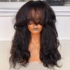 Wig store-Straight-Munx Wear and Go Glueless Wig Human Hair- Pre Plucked 13×6 Red Lace Front Wigs Human Hair for Black Women Bleached Knots Natural Hairline 180% Density HD Transparent Human Hair Wig 16in 4