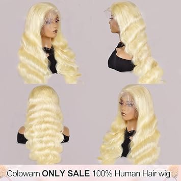 Wig store-Long Hair-30 Inch 613 360 Lace Front Wig Human Hair Full Lace Blonde Wig Human Hair 200% Density Blonde Body Wave Lace Front Wigs Human Hair Pre Plucked Real Bleached Knots (360 Blonde Wig) 2 Wig store-Long Hair-30 Inch 613 360 Lace Front Wig Human Hair Full Lace Blonde Wig Human Hair 200% Density Blonde Body Wave Lace Front Wigs Human Hair Pre Plucked Real Bleached Knots (360 Blonde Wig) - Image 2