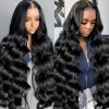 Wig store-Wavy-Alileona Synthetic Short Wavy Bob Wigs for Women Middle Part Highlight Natural Wave Wig Synthetic Short Wavy Lace Front Wig Natural Looking Replacement Wigs(R2/10/613#) 5