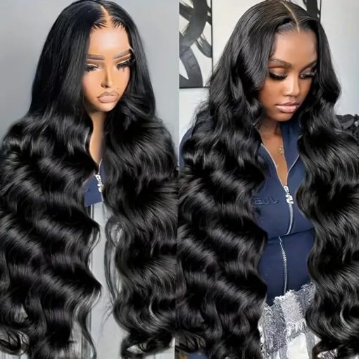 Wig store-Wavy-Holiden 250% Density Body Wave Lace Front Wigs Human Hair 32 Inch 13x4 HD Lace Front Wigs Human Hair Pre Plucked Glueless Human Hair Wigs for Black Women Lace Frontal Black Wigs Human Hair