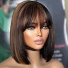 Wig store-Color-BOBBI BOSS HD Lace Front Wig 4 inches Deep Lace Part MLF555 Shavana (TC1B/30) 5