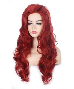 Wig store-Wavy-Long Wavy Wig Natural Heat Resistant Synthetic Hair Red Orange Wigs for Women and Girls Cosplay Wig store-Wavy-Long Wavy Wig Natural Heat Resistant Synthetic Hair Red Orange Wigs for Women and Girls Cosplay