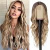 Wig store-Wavy-Human Hair 613 Lace Front Wig 12 inch Blonde 13×1 Lace Front Wig Human Hair 613 Lace Frontal Wig for Women Pre Plucked with Baby Hair Brazilian Blonde Body Wave Wigs 4