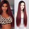 Wig store-Curly-Lydell 12″ Super Curly Wigs Ombre Black Blue Hair Synthetic Headband Wigs (30T613) 5