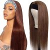 Wig store-Wavy-Short Finger Wave Bob Wig Human Hair 13×4 HD Lace Front Mommy Wig Human Hair Pre Plucked With Baby Hair Curly Short Pixie Cut Wigs 180% Density For Women 6 Inch 4