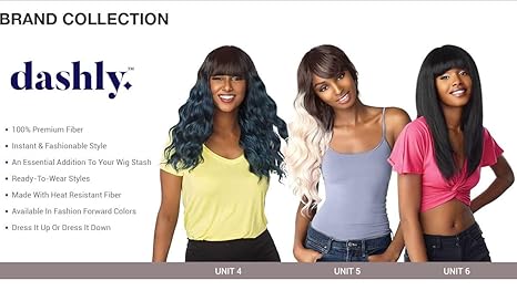 Wig store-Straight-Sensationnel Dashly wig – unit 6 non lace cap ready to wear ear to ear lacepart synthetic (99J) 3 Wig store-Straight-Sensationnel Dashly wig - unit 6 non lace cap ready to wear ear to ear lacepart synthetic (99J) - Image 3