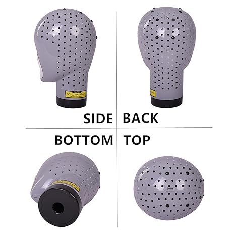 Wig store-Straight-HOMEGOAL Hair Dryer Fresh Wig Head Dryer Stand Wig Holder Mannequin Head- Drying Wig From Inside to Outside 2 Wig store-Straight-HOMEGOAL Hair Dryer Fresh Wig Head Dryer Stand Wig Holder Mannequin Head- Drying Wig From Inside to Outside - Image 2