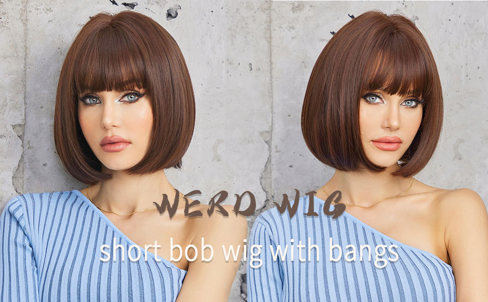 Auburn Brown Wig