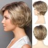 Wig store-Wavy-Sensationnel What lace 13×6 Wigs – oriana lacefrontal hand tied glueless synthetic with natural density preplucked hairline (BALAYAGECHOCOLATE) 4
