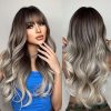 Wig store-Long Hair-Body Wave Lace Front Wigs Human Hair Glueless 13×4 Lace Frontal Wigs Human Hair 180% Density Skinlike HD Lace Wigs for Black Women Natural Color 22 Inch 4
