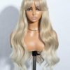 Wig store-Wavy-Light Pink 13×4 Body Wave Lace Front Wigs Human Hair 200 Density UHD Lace Front Wigs Human Hair Pre Plucked Pre Cut Lace Glueless Wig Virgin Colored Human Hair Wigs for Black Women 22 Inches 5