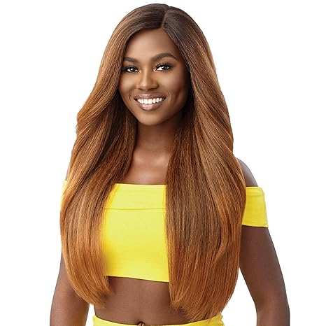 Wig store-Normal-Outre The Daily Wig Lace Part Hand Tied JAMELIA (DR4/GIBRN) 2 Wig store-Normal-Outre The Daily Wig Lace Part Hand Tied JAMELIA (DR4/GIBRN) - Image 2