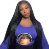 Wig store-Normal-Boho Box Braids Wig Full Lace Braided Wig Human Hair Square Parted Knotless Pre Pluched With Baby Hair Braided Wigs for Black Women(20 inch) 5