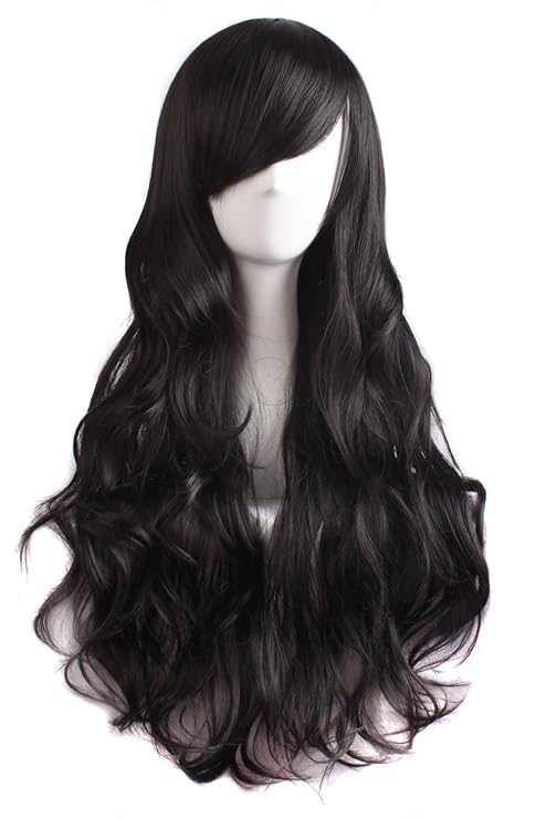 Wig store-Curly-MapofBeauty 28 Inch/70 cm Charming Women’s Long Curly Full Hair Wig (Black) Wig store-Curly-MapofBeauty 28 Inch/70 cm Charming Women's Long Curly Full Hair Wig (Black)