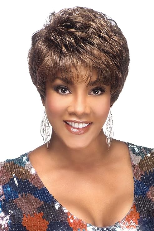 Wig store-All-Vivica A. Fox AMY-V Synthetic Fiber- PS Cap Wig in Color 1B Wig store-All-Vivica A. Fox AMY-V Synthetic Fiber- PS Cap Wig in Color 1B