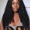 Wig store-Curly-Short Brown Wigs for Men Curly Layered Natural Looking Side Part Hair Heat Resistant Synthetic Wigs with Wig Cap (Brown) 5