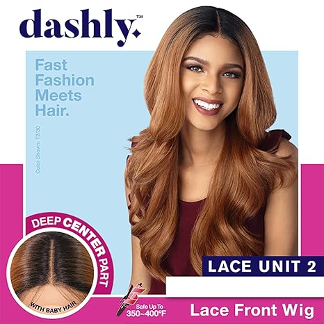 Wig store-Straight-Sensationnel Synthetic Hair Lace Front Wig Dashly Wig UNIT 2 (T2/ROSEGOLD) 2 Wig store-Straight-Sensationnel Synthetic Hair Lace Front Wig Dashly Wig UNIT 2 (T2/ROSEGOLD) - Image 2