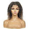 Wig store-Twist Locs-Style Icon 6″ Short Dreadlock Wig Twist Wigs for Black Women Short Curly Synthetic Wigs (6″- T1B/30) 4
