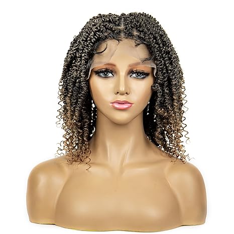Wig store-Braided Wigs-Braided Wigs for Black Women Lace Front Knotless Box Short Bob Twist Braided Wigs Synthetic Lace Front Braided Wigs with Baby Hair Handmade Braided Wigs 14 inches (1B/27 Color) Wig store-Braided Wigs-Braided Wigs for Black Women Lace Front Knotless Box Short Bob Twist Braided Wigs Synthetic Lace Front Braided Wigs with Baby Hair Handmade Braided Wigs 14 inches (1B/27 Color)