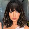 Wig store-Curly-V Part Wig Human Hair Upgrade U Part Wig Human Hair Wigs for Women 180% Density Glueless V Part Wigs Human Hair No Leave Out Afro Curly V Shape Wigs Natural Color 22 Inch 5
