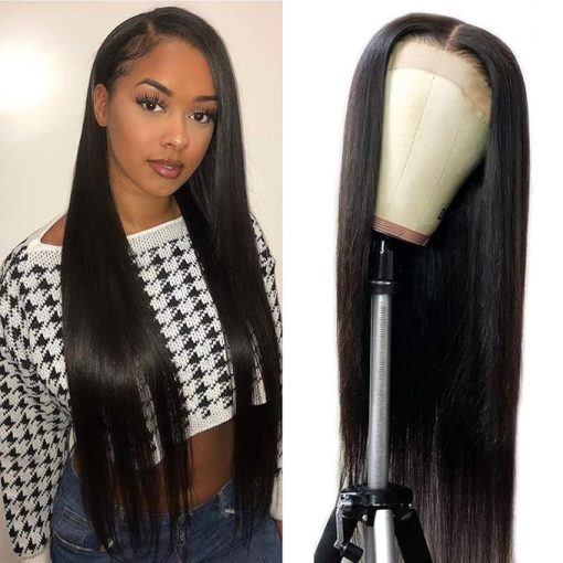 Wig store-Straight-Small Cap Wigs 21 inch Cap Size Straight 13×4 Lace Front Wigs 150% density Pre Plucked with Baby Hair 18 inch - Image 2