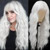 Wig store-Wavy-Quick Wig Loose Wave Bob Wig Side Part Short Curly Wavy Wig for Black Women Ombre Brown Glueless Lace Part Synthetic Wig Shoulder Length Body Wave Wig 5