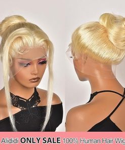 Wig store-Straight-Alididi 613 Lace Front Wig Human Hair 613 360 Lace Front Wigs Human Hair 200% Density Blonde Wig Human Hair Full Straight Human Hair Wigs Pre Plucked Blonde Lace Front Wigs Human Hair 28Inch 2