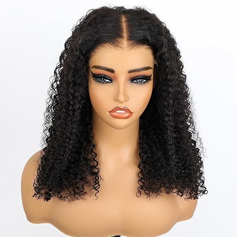 Wig store-Curly-ISEE M-Cap Kinky Curly Wear Go Glueless Wigs Human Hair Pre Plucked Pre Cut Bleached Knots 9×6 HD Lace Glueless Human Hair Wigs For Women 24 Inch 3 Wig store-Curly-ISEE M-Cap Kinky Curly Wear Go Glueless Wigs Human Hair Pre Plucked Pre Cut Bleached Knots 9x6 HD Lace Glueless Human Hair Wigs For Women 24 Inch - Image 3