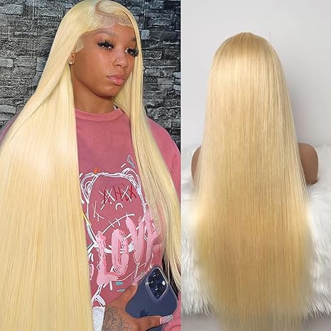 Wig store-Straight-613 Blonde Lace Front Wig Human Hair 26Inch 13×4 Lace Frontal Straight Wig Human Hair Pre Plucked with Baby Hair 180% Density Transparent Lace Frontal Wigs for Woman with Natural Line Wig store-Straight-613 Blonde Lace Front Wig Human Hair 26Inch 13x4 Lace Frontal Straight Wig Human Hair Pre Plucked with Baby Hair 180% Density Transparent Lace Frontal Wigs for Woman with Natural Line