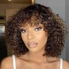 Wig store-Curly-Sensationnel Curls kinksandco kinkyedges wig – kinky loose spiral 24 inch y part lace natural kinkytexture edged hairline for natural 3c to 4c hair textures (BALAYAGECARAMEL) 5