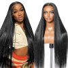 Wig store-Long Hair-Deep Wave Lace Front Wigs Human Hair 180% Density HD Transparent 13×4 Deep Curly Lace Front Wigs Pre Plucked with Baby Hair Glueless Wigs Human Hair for Black Women 22Inch 5