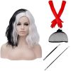 Wig store-Pixie Cut-Pixie Cut Wig Human Hair Short Wig for Black Women Short Pixie Wig Glueless Wig 150% Density (613 Blonde) 5