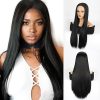 Wig store-Straight-Headband Wigs Human Hair for Black Women Sraight Human Hair Wigs Glueless Brazilian Virgin Hair None Lace Front Wigs Machine Made Headband Wig 180% Density (18″ Headband wigs) 4