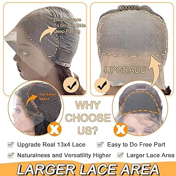 Wig store-Wavy-Chocolate Brown Body Wave Lace Front Wigs Human Hair Pre Plucked 13×4 HD Lace Front Wigs Body Wave Colored Wigs Human Hair 180% Density Glueless Brown Wigs for Women Real Hair Wigs 2 Wig store-Wavy-Chocolate Brown Body Wave Lace Front Wigs Human Hair Pre Plucked 13x4 HD Lace Front Wigs Body Wave Colored Wigs Human Hair 180% Density Glueless Brown Wigs for Women Real Hair Wigs - Image 2