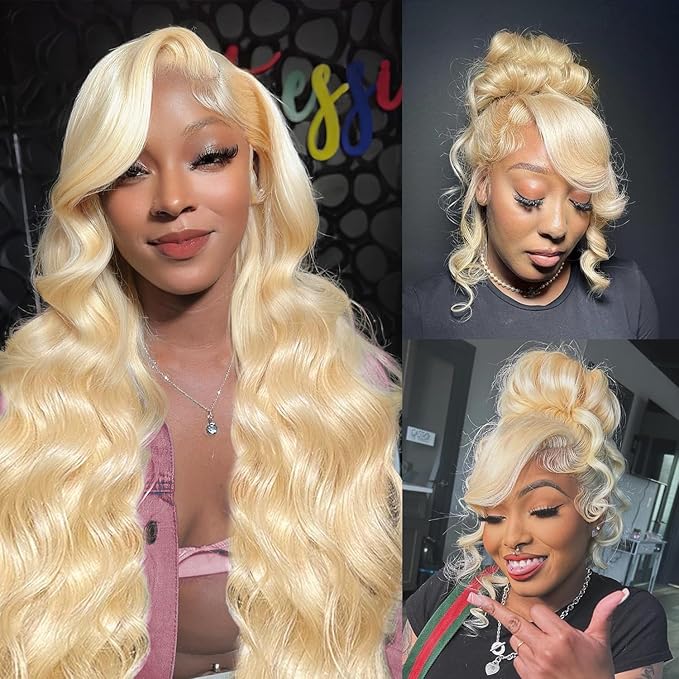 Wig store-Wavy-613 Lace Front Wig Human Hair 360 Body Wave Blonde Lace Front Wigs Human Hair Blonde Wig Full Lace Human Hair Wigs 200% Density (30 inch) Wig store-Wavy-613 Lace Front Wig Human Hair 360 Body Wave Blonde Lace Front Wigs Human Hair Blonde Wig Full Lace Human Hair Wigs 200% Density (30 inch)